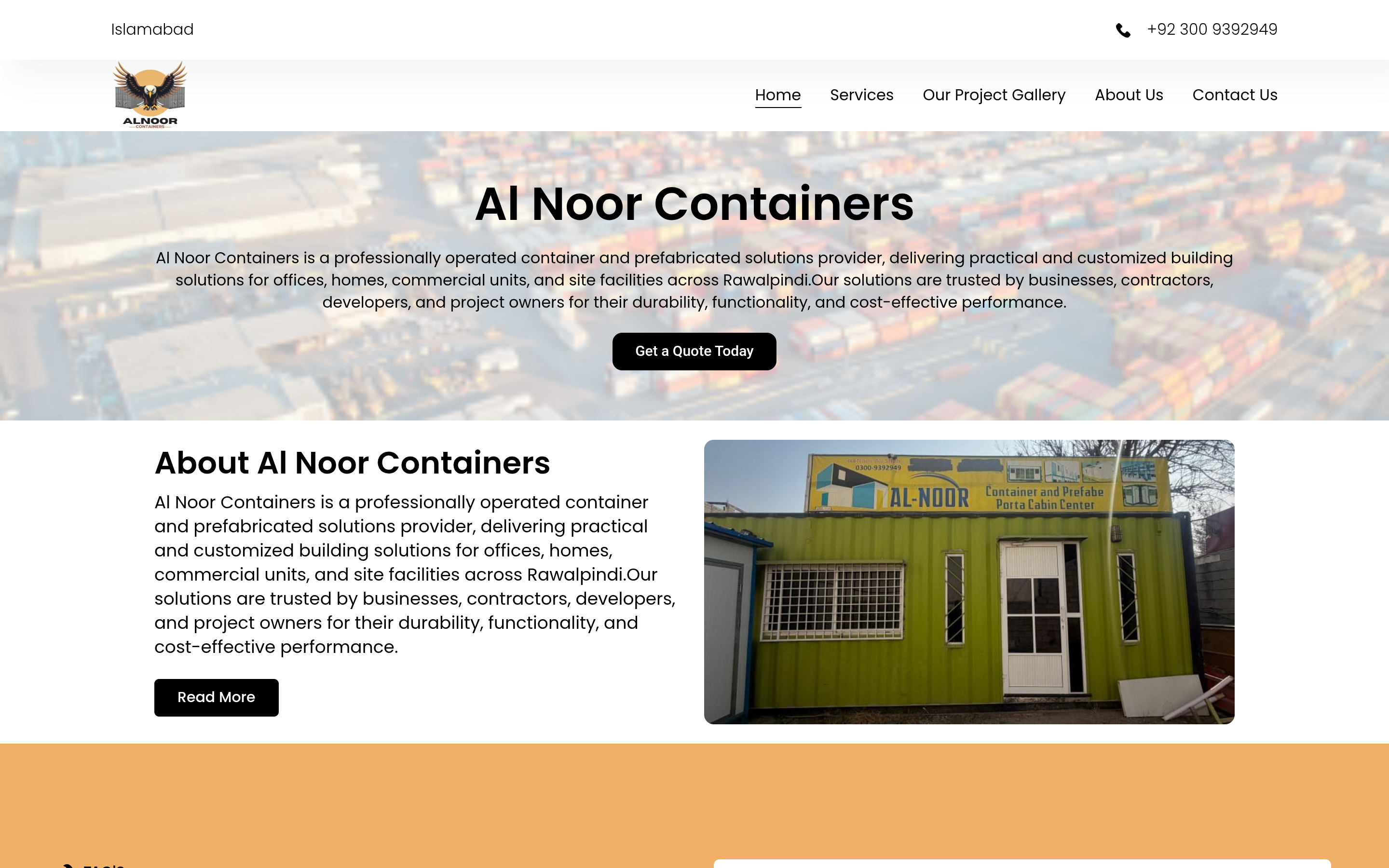 Zaka Engineering, Al Noor Containers & Irfan RCC screenshot 2